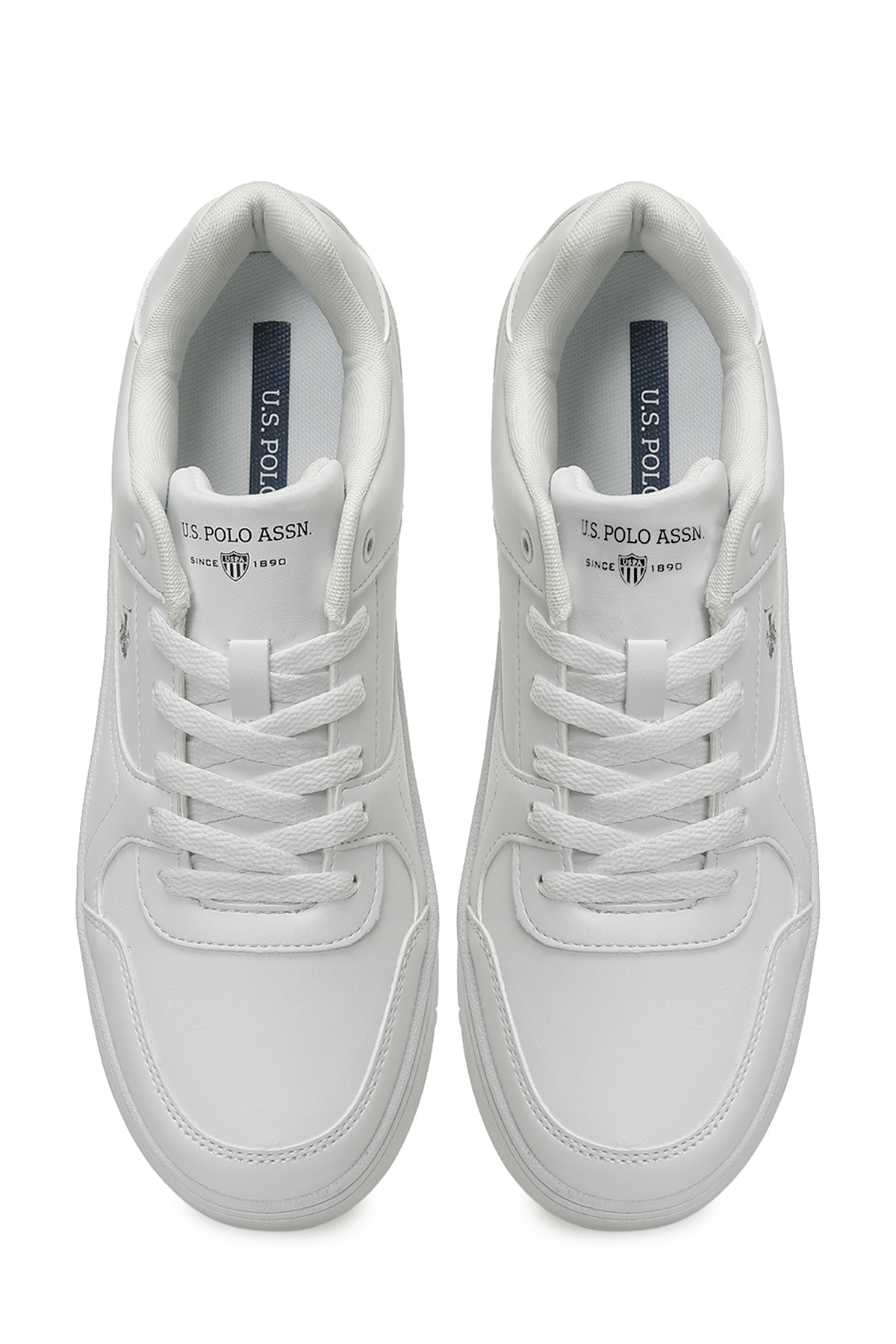 U.s. Polo Assn. U.s. Polo Assn. LEE 6FX Beyaz Erkek Sneaker Flo'da! Beyaz - 5. görsel