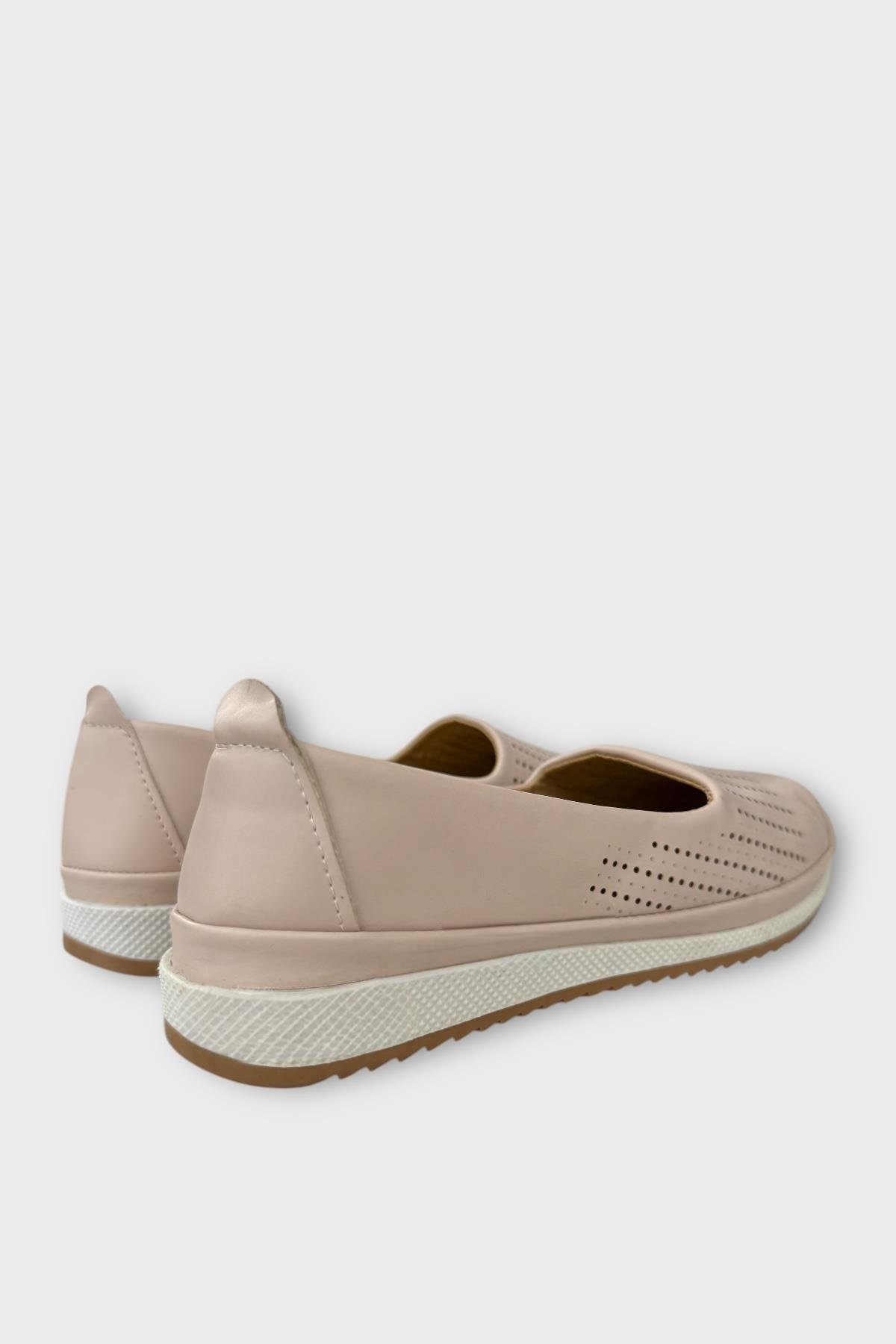 Tam Ortopedik Hava Alan Yumuşak Tabanlı Günlük Anne Babet BEJ - Görsel 6