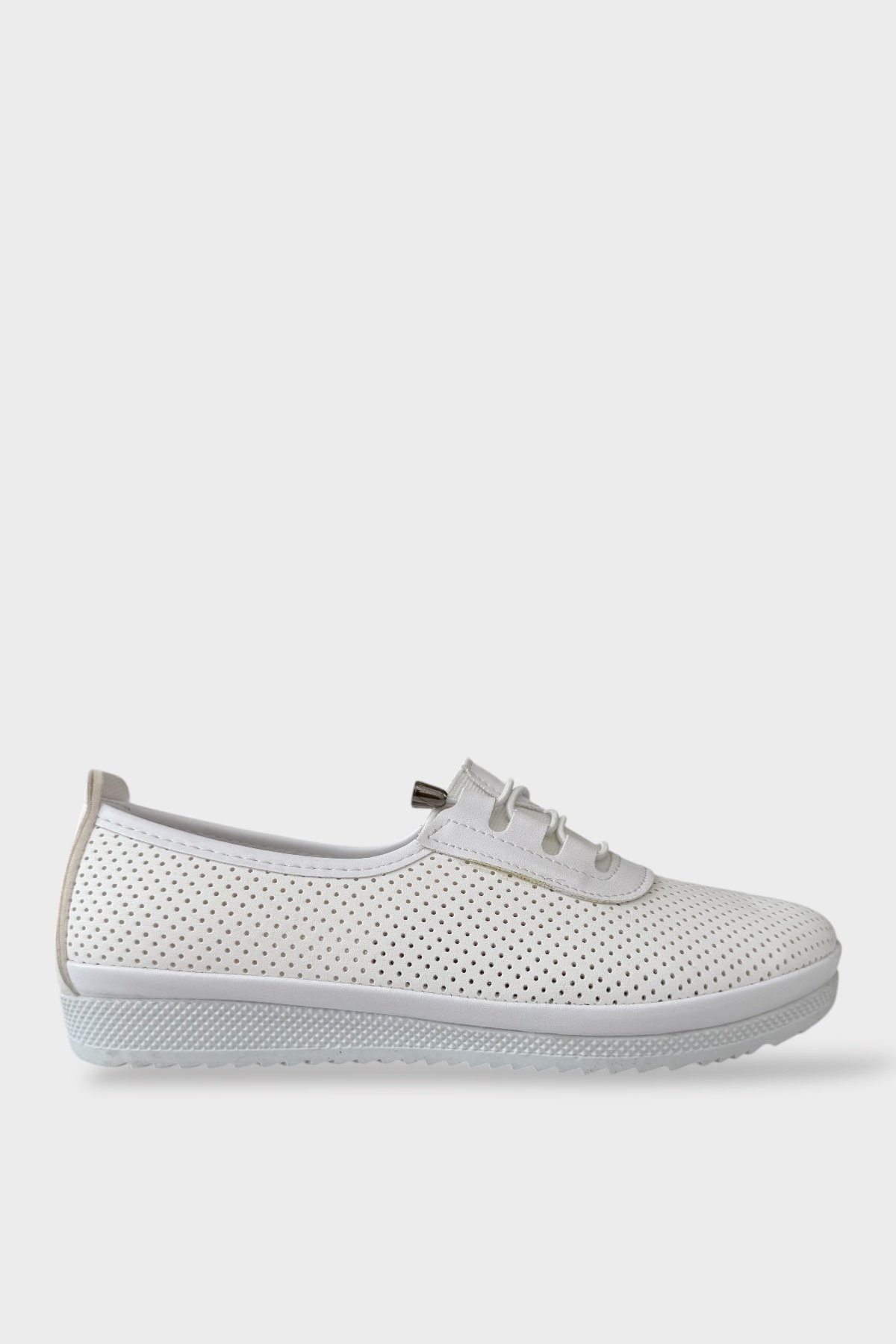 Ortopedik Hava Alan Yumuşak Tabanlı Günlük Anne Babet BEYAZ - Görsel 2