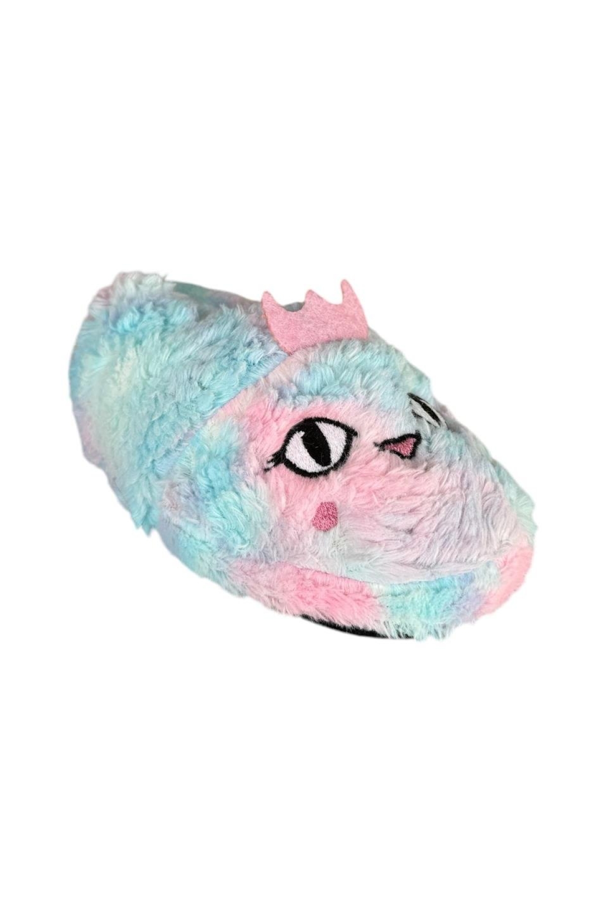 Çocuk Figürlü Panduf Ev Pandufu Ev Ayakkabısı Ev Botu Kreş Okul Ayakkabısı PEMBE - MAVİ - Görsel 4