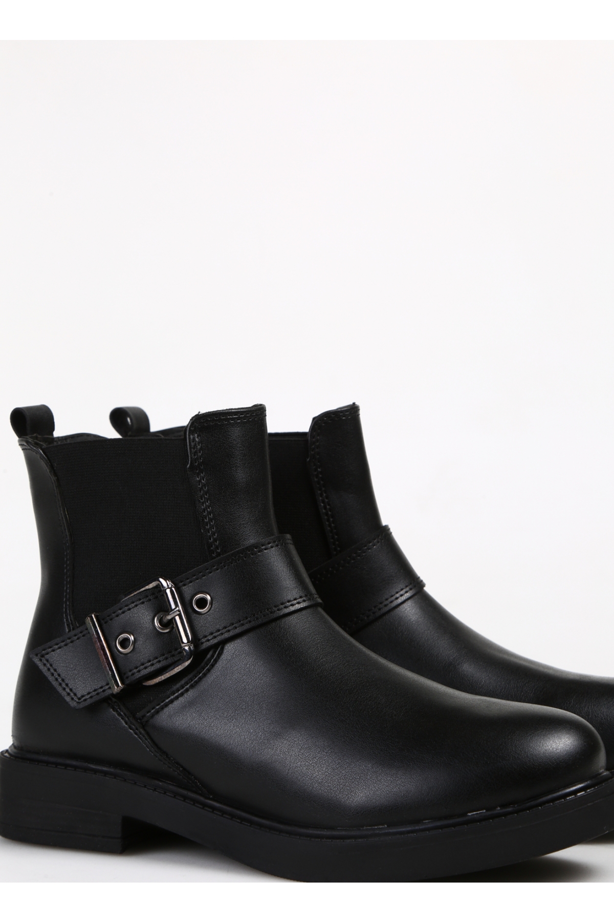 Siyah Kadın Bot NEWRY - Görsel 6