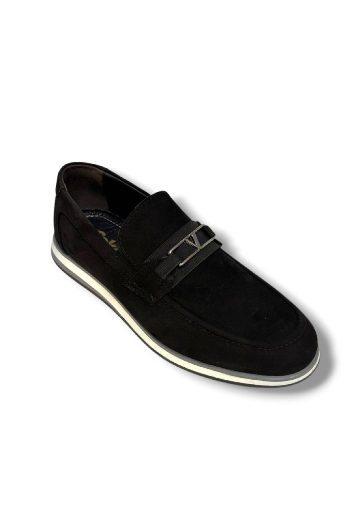 185-26 Hakiki Nubuk Deri Anatomik Termo Taban Erkek Ayakkabı - Görsel 2