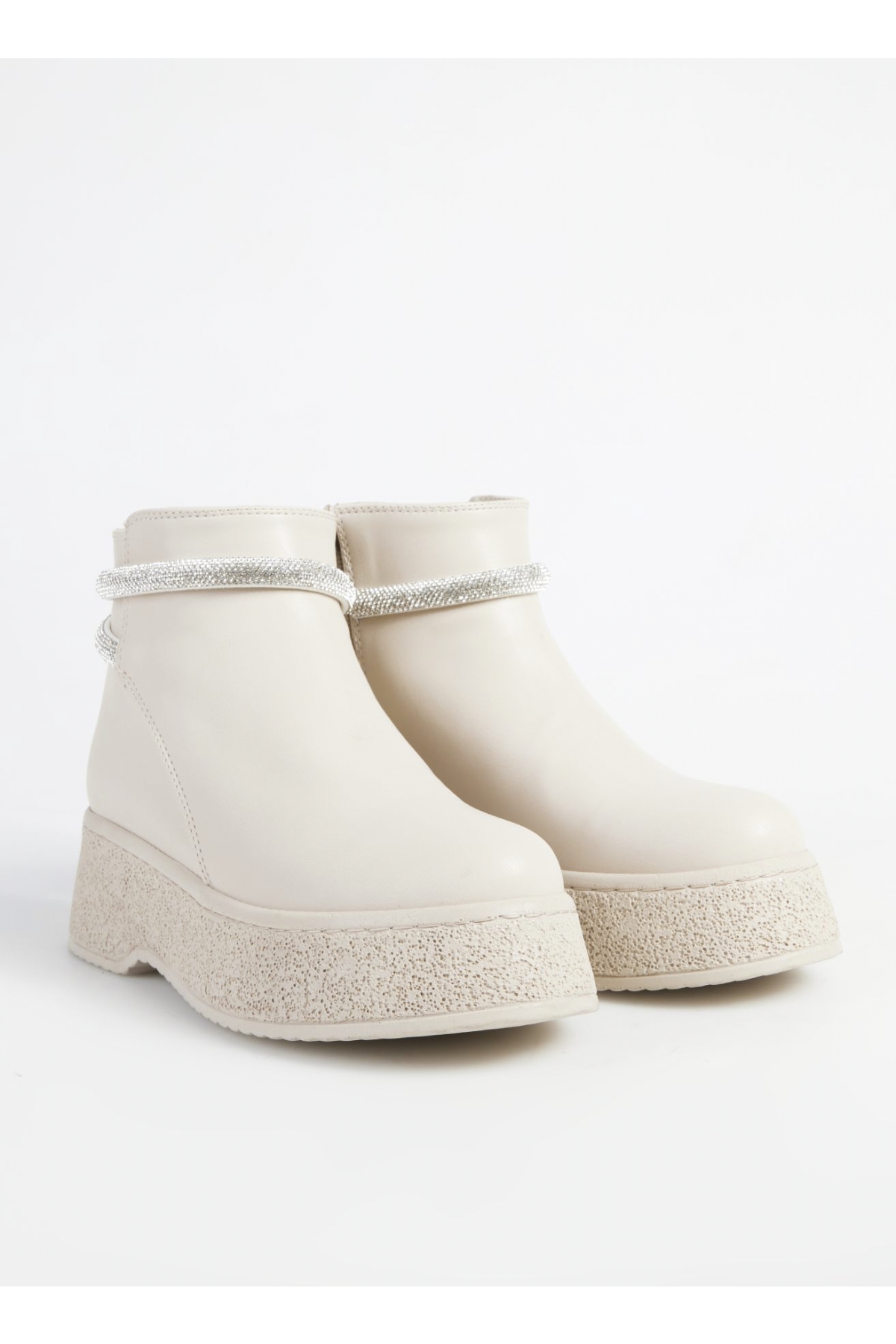 Bej Kadın Bot MILI - Görsel 3