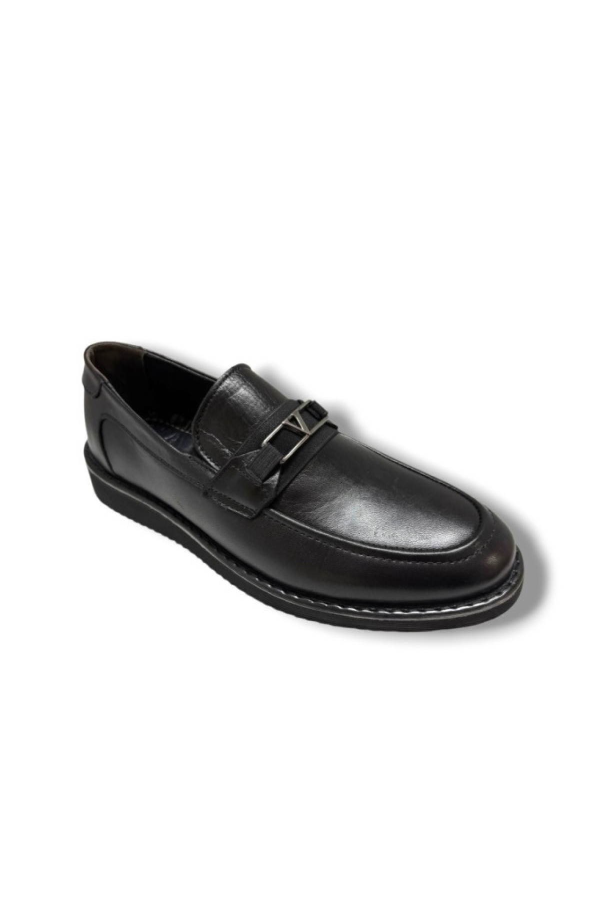 185-26 Hakiki Deri Anatomik Eva Taban Erkek Ayakkabı - Görsel 2