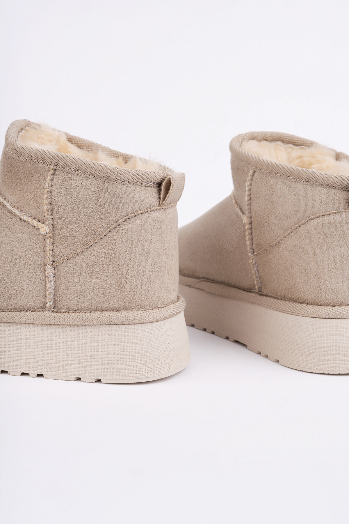 Çocuk Termal Yünlü Ev Bot Uggm.304 Bej - Görsel 4