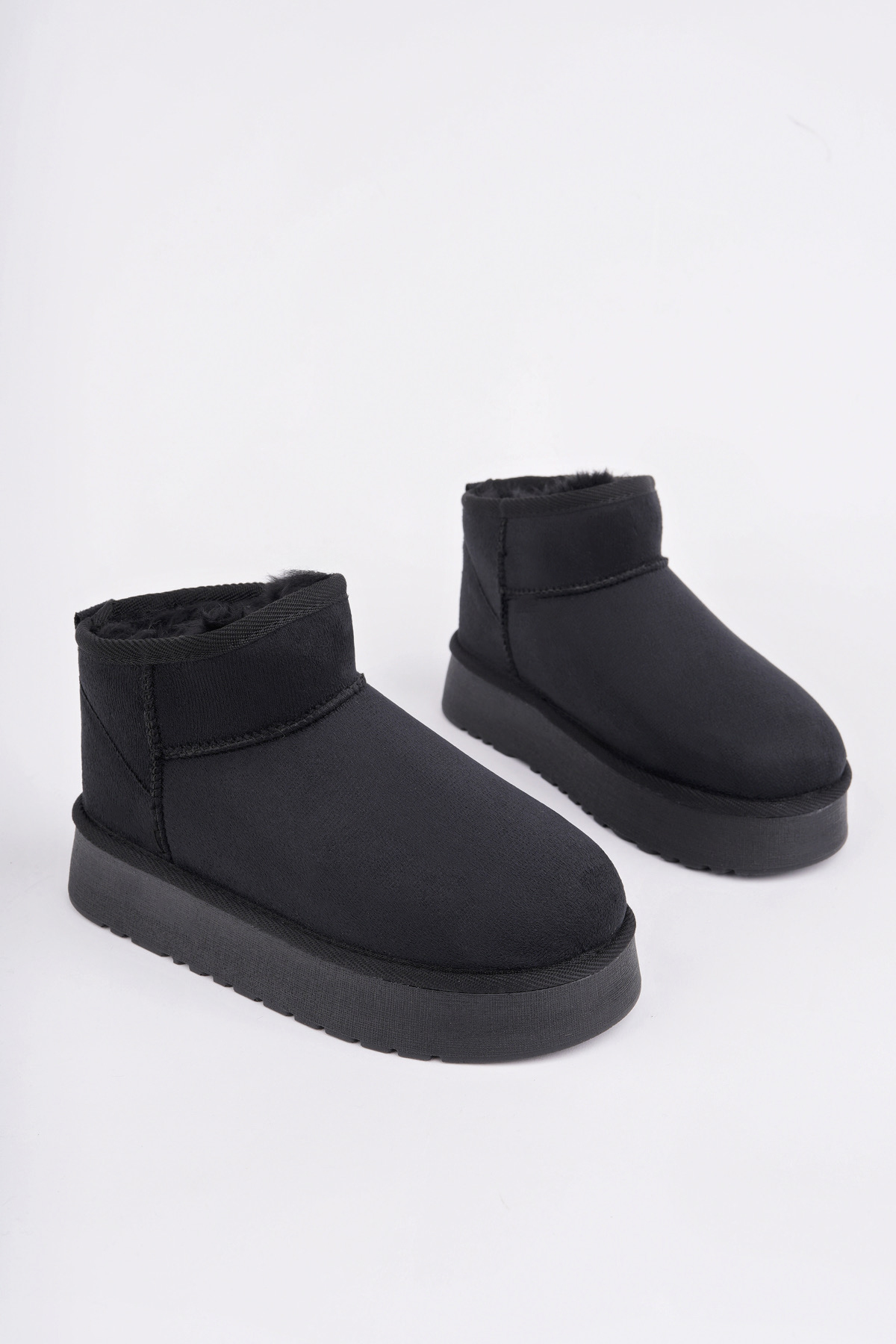 Çocuk Termal Yünlü Ev Bot Uggm.304 SİYAH - Görsel 5