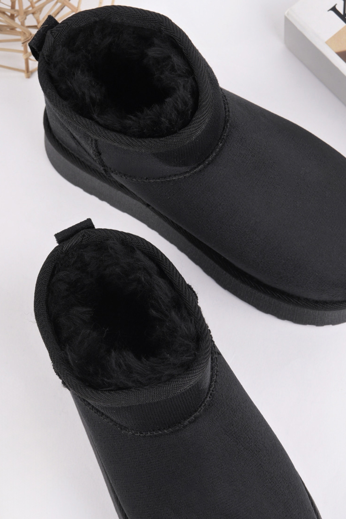 Çocuk Termal Yünlü Ev Bot Uggm.304 SİYAH - Görsel 7
