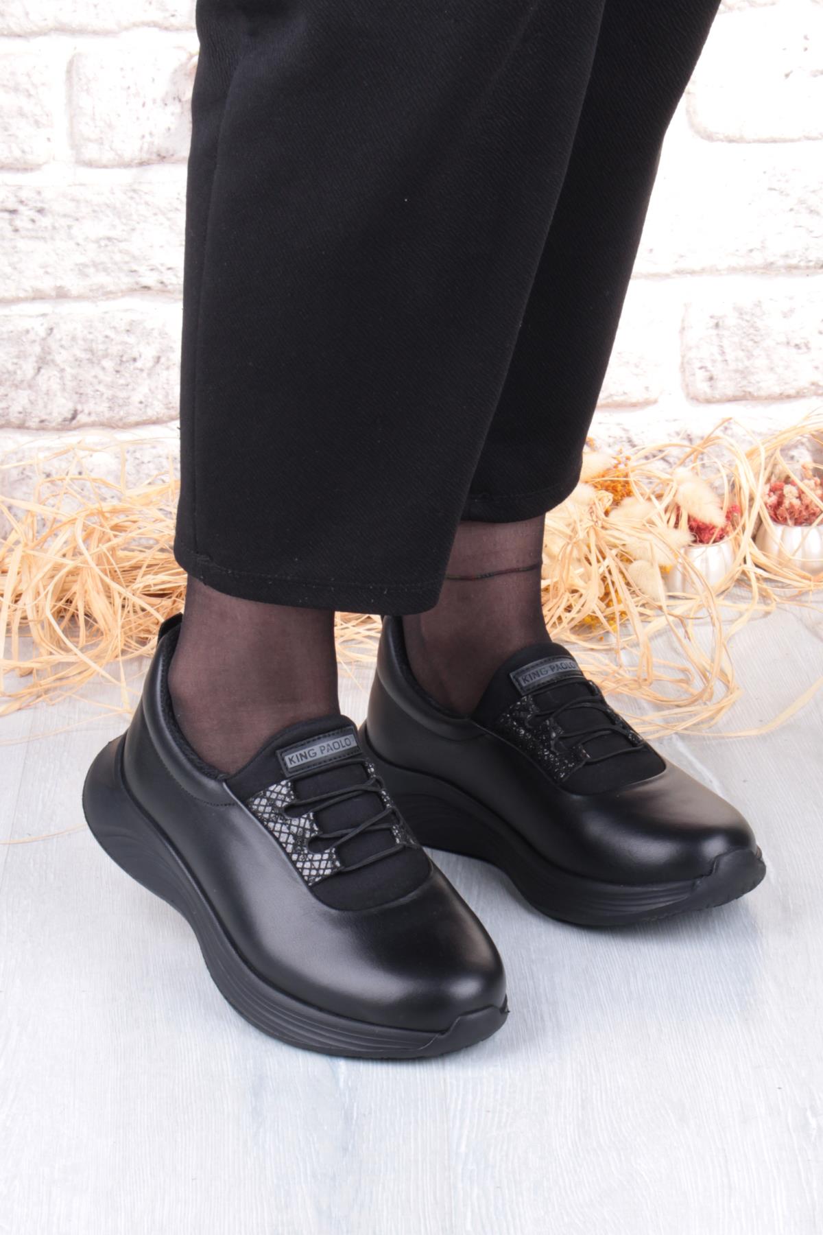 I5209 Belis Comfort Hakiki Deri Kadın Ayakkabı - Görsel 2