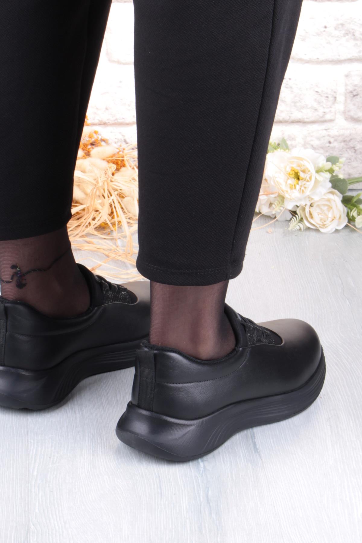 I5209 Belis Comfort Hakiki Deri Kadın Ayakkabı - Görsel 6