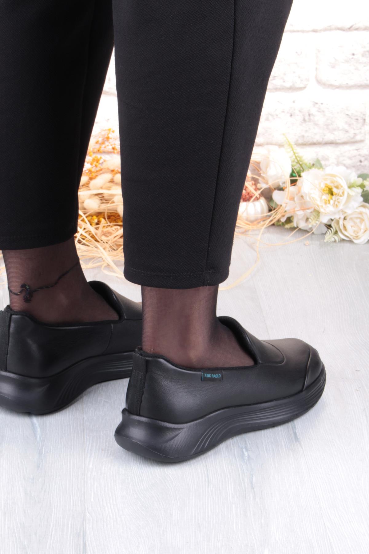 I5210 Perry Comfort Hakiki Deri Kadın Ayakkabı - Görsel 6