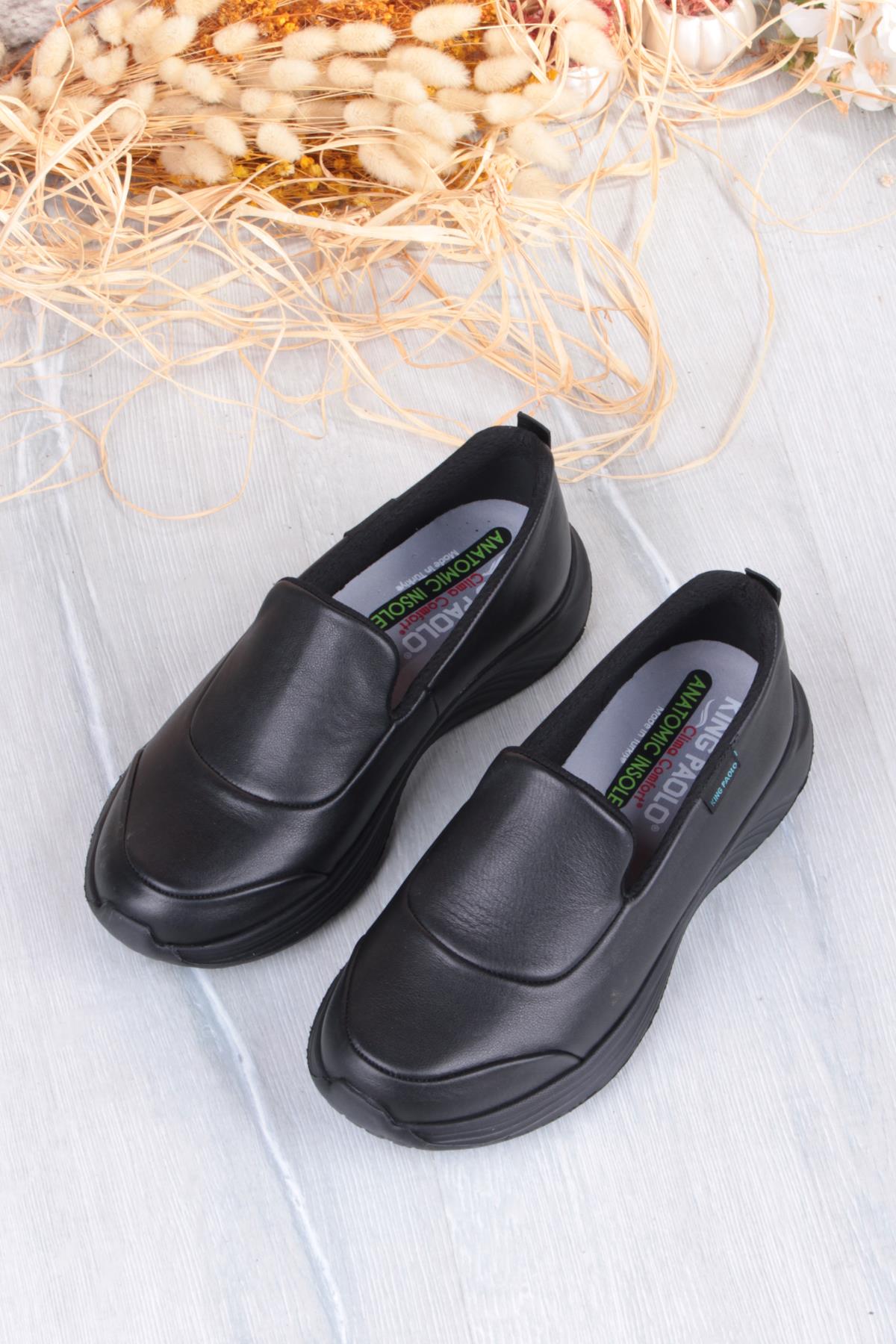 I5210 Perry Comfort Hakiki Deri Kadın Ayakkabı - Görsel 8