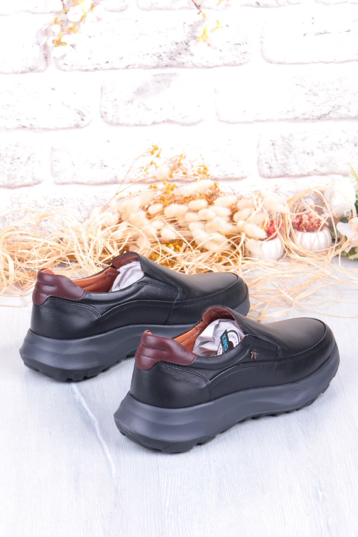 I1304 Cloud Anatomik Hakiki Deri Erkek Ayakkabı - Görsel 5