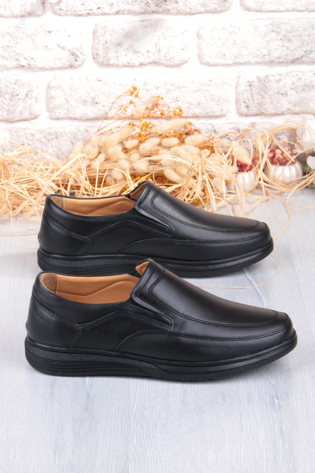 42970 Face Rahat Esnek Kauçuk Taban Hakiki Deri Erkek Ayakkabı - Görsel 3