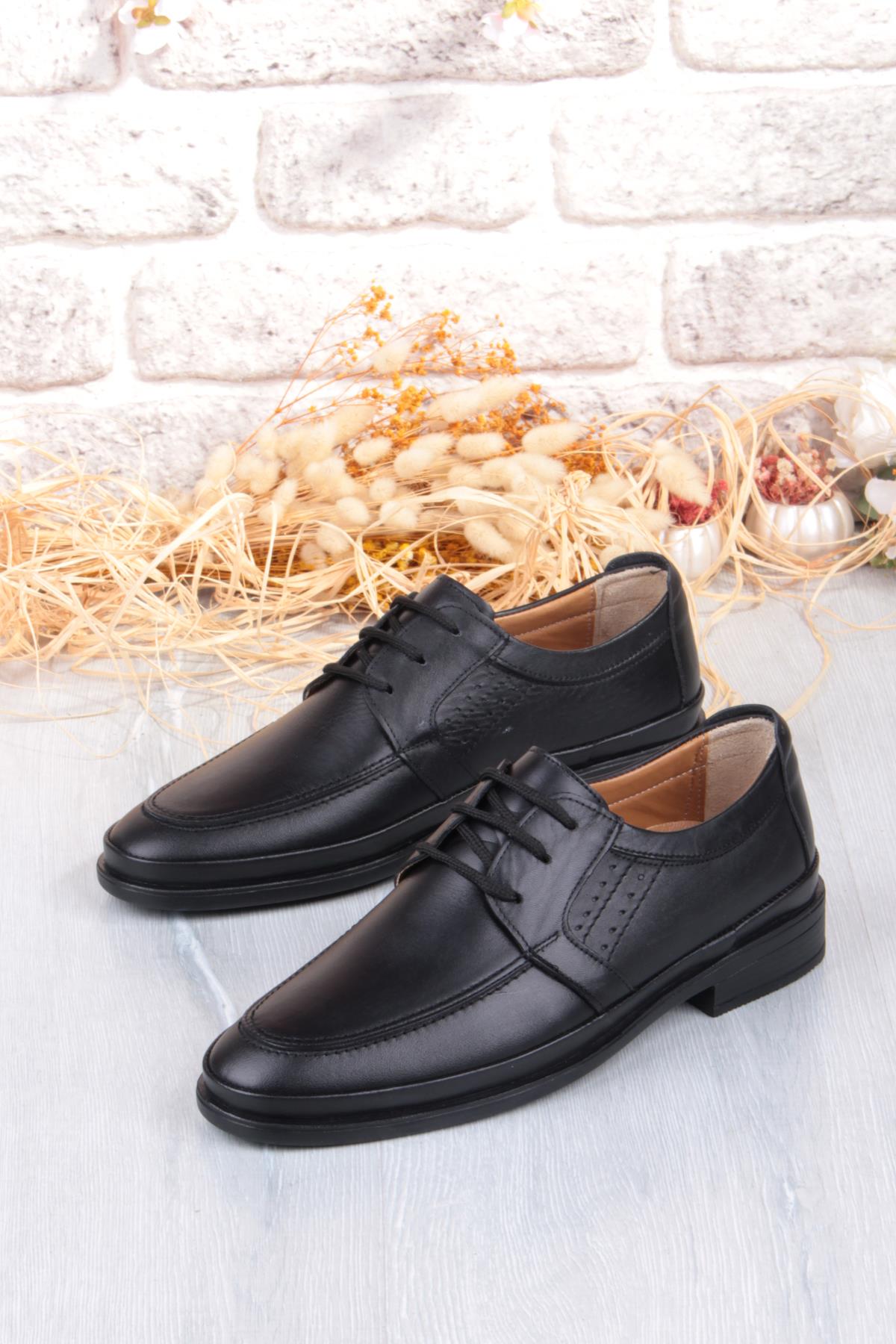 42705 Face Rahat Esnek Kauçuk Taban Hakiki Deri Erkek Ayakkabı - Görsel 5