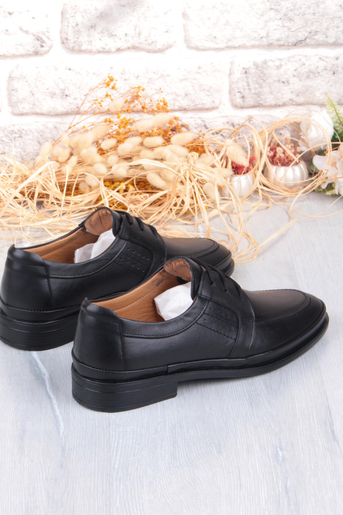 42705 Face Rahat Esnek Kauçuk Taban Hakiki Deri Erkek Ayakkabı - Görsel 6