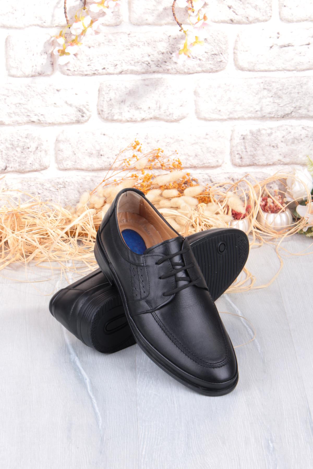 42705 Face Rahat Esnek Kauçuk Taban Hakiki Deri Erkek Ayakkabı - Görsel 7