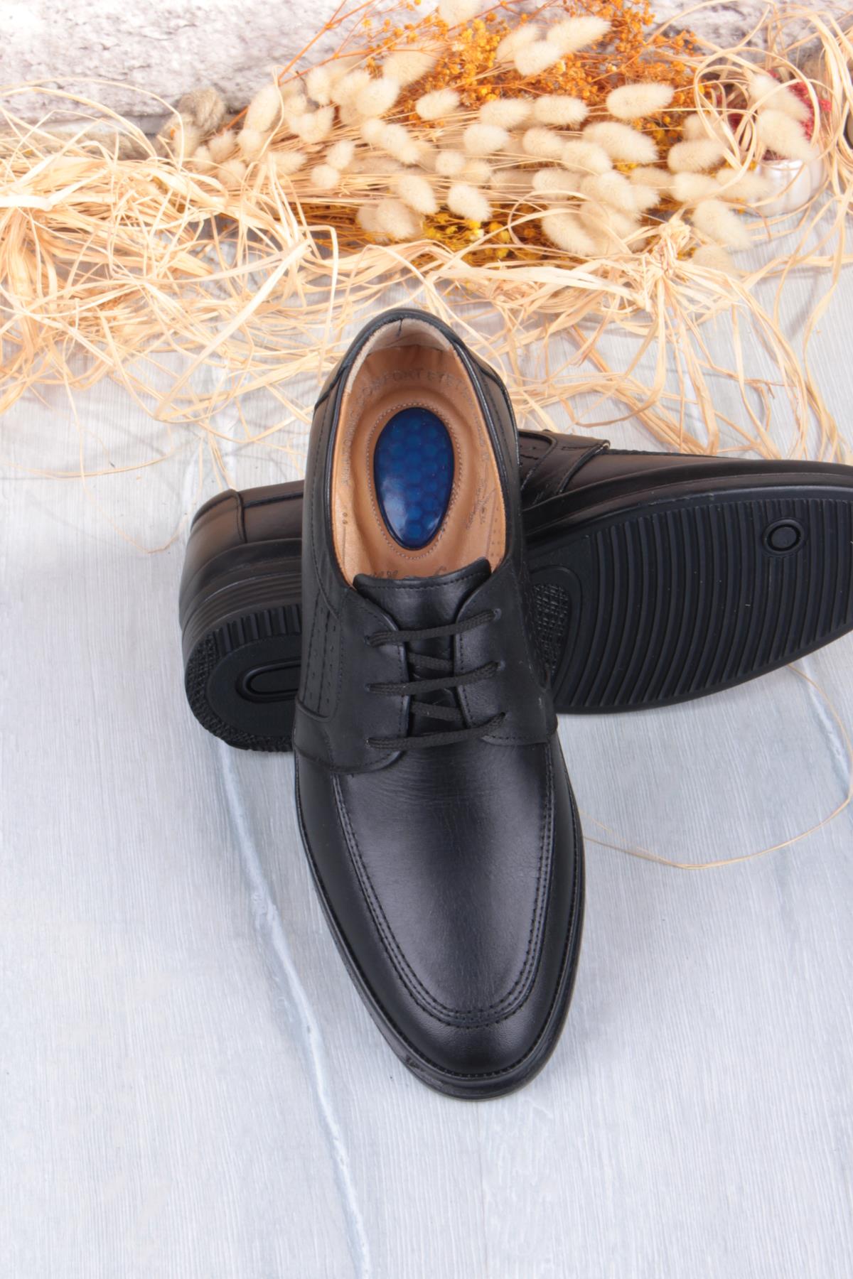 42705 Face Rahat Esnek Kauçuk Taban Hakiki Deri Erkek Ayakkabı - Görsel 8