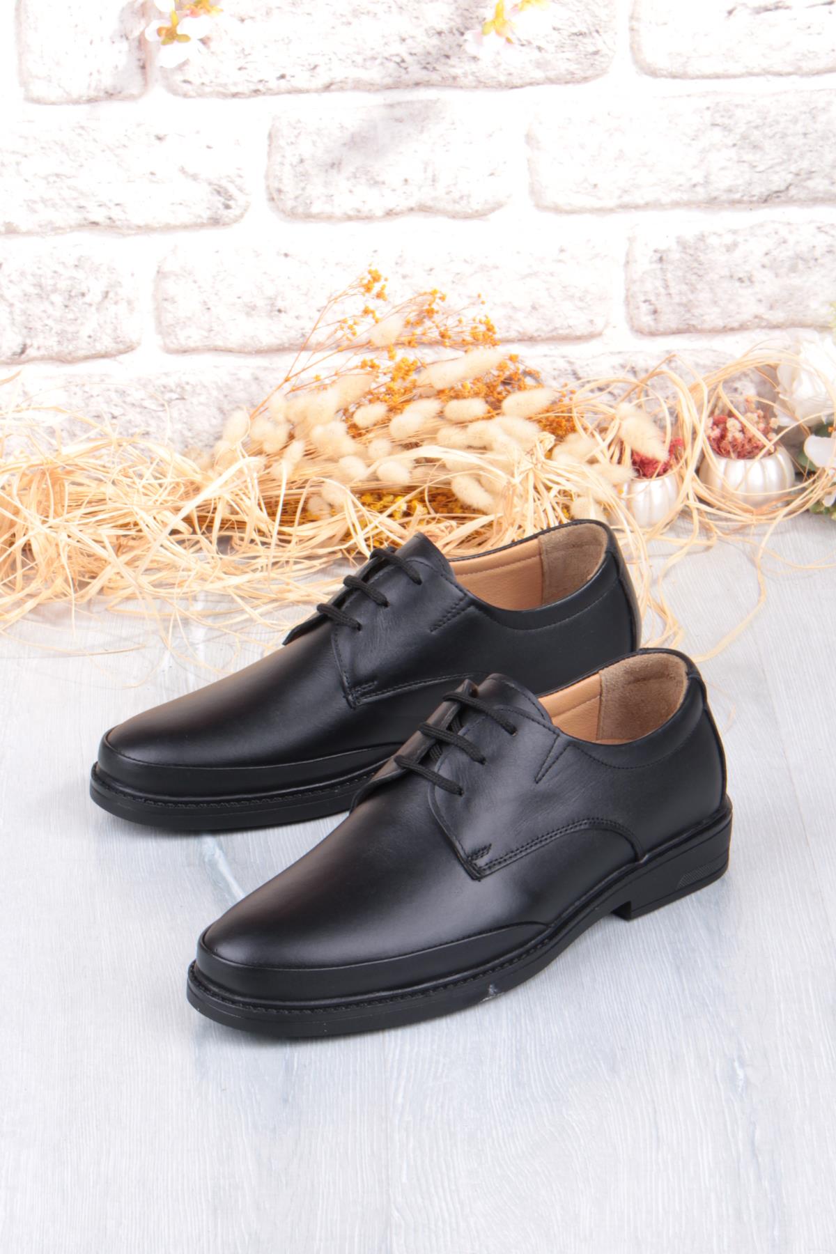 42781 Face Rahat Esnek Kauçuk Taban Hakiki Deri Erkek Ayakkabı - Görsel 5