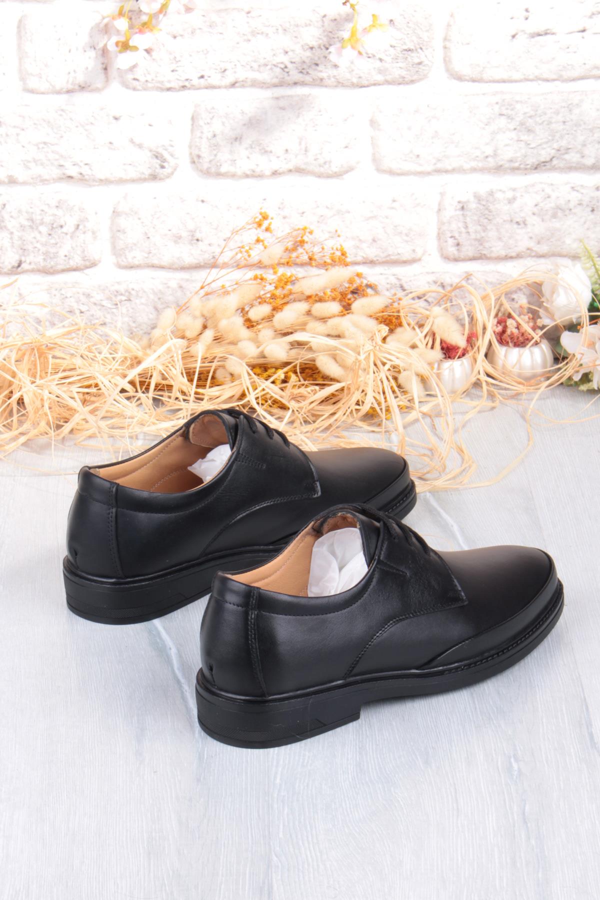 42781 Face Rahat Esnek Kauçuk Taban Hakiki Deri Erkek Ayakkabı - Görsel 6