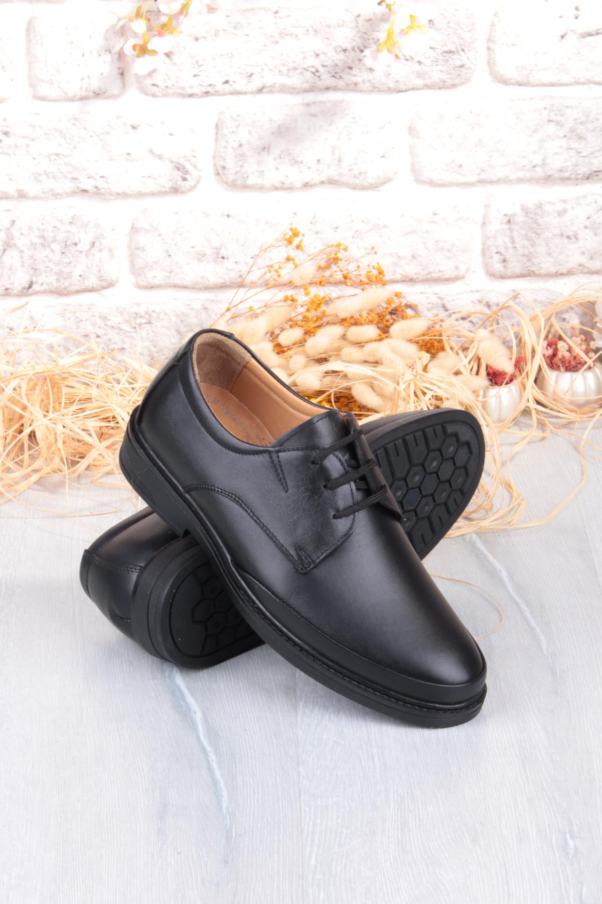 42781 Face Rahat Esnek Kauçuk Taban Hakiki Deri Erkek Ayakkabı - Görsel 7