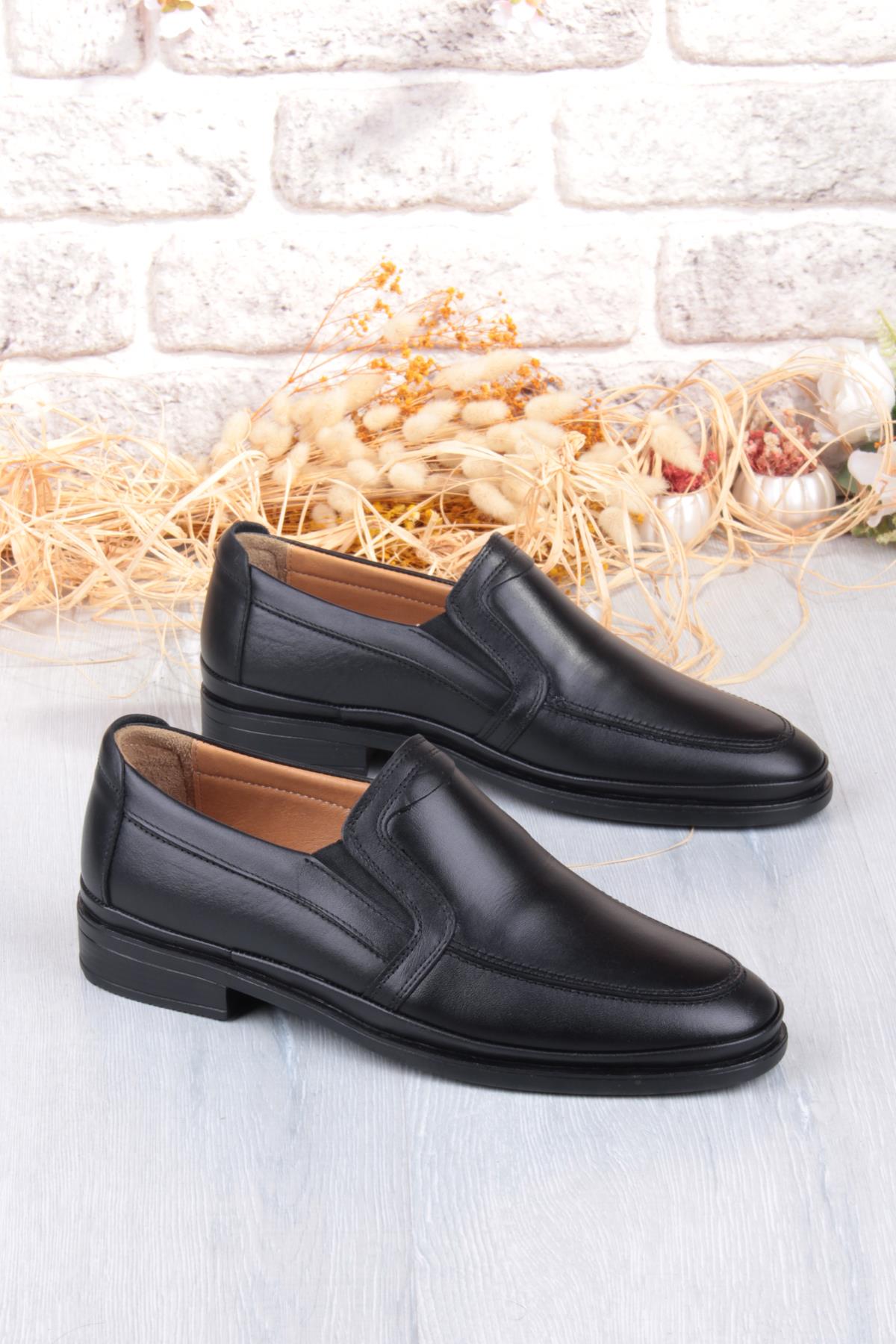 42706 Face Rahat Esnek Kauçuk Taban Hakiki Deri Erkek Ayakkabı - Görsel 2