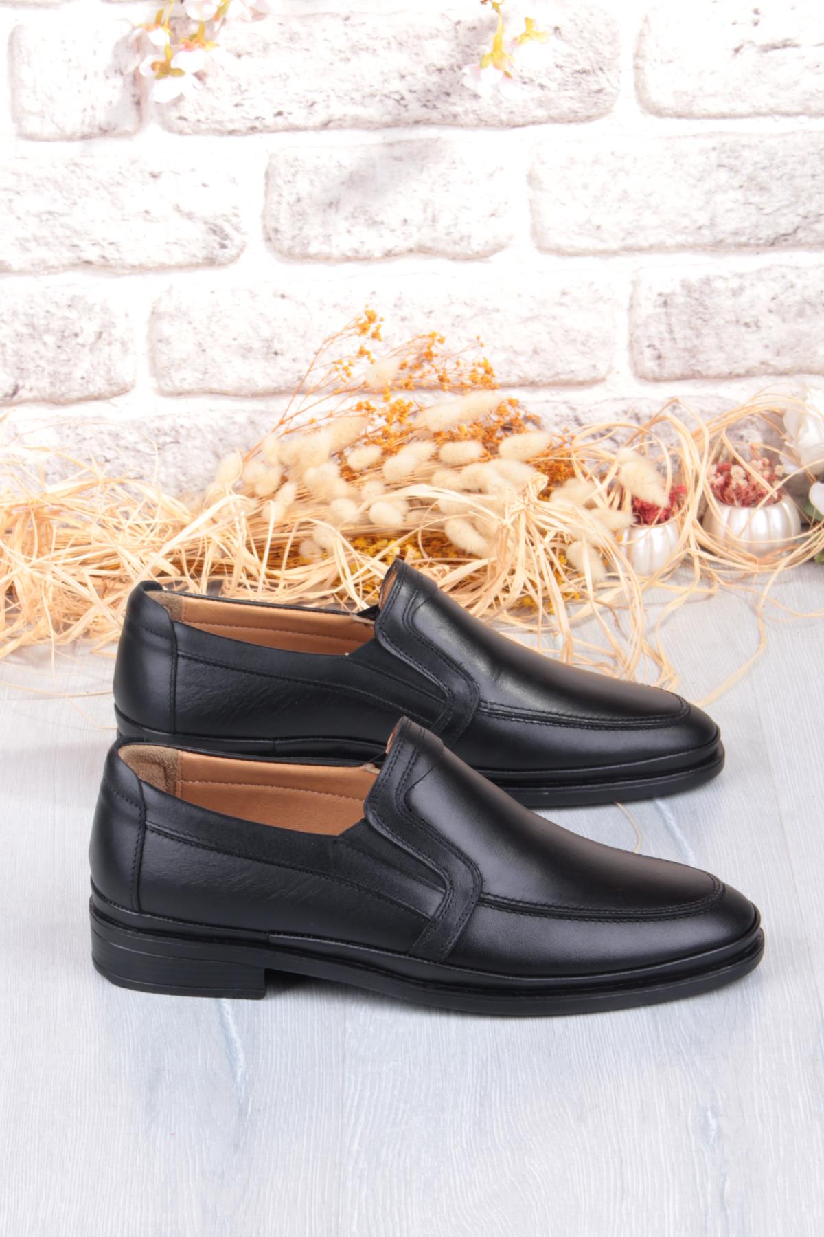 42706 Face Rahat Esnek Kauçuk Taban Hakiki Deri Erkek Ayakkabı - Görsel 3