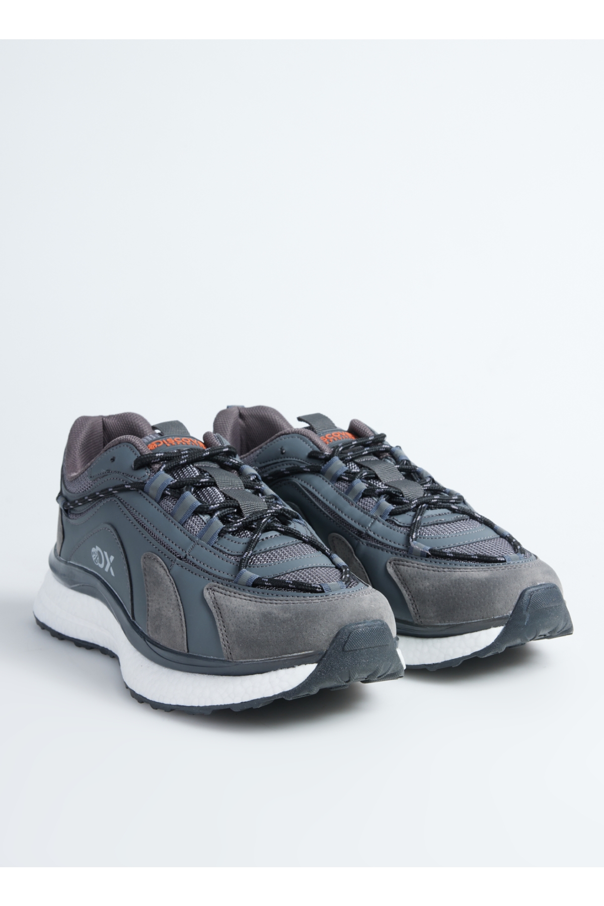 Gri Erkek Sneaker DAVID-SHAWN - Görsel 3