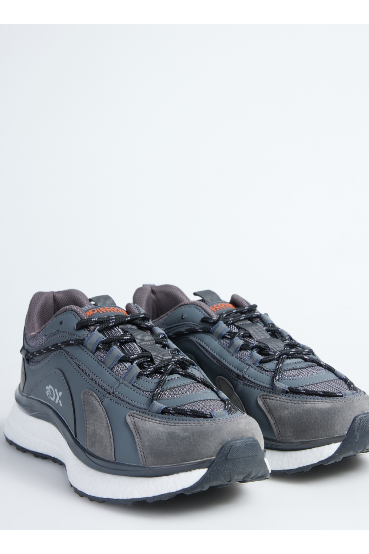 Gri Erkek Sneaker DAVID-SHAWN - Görsel 6