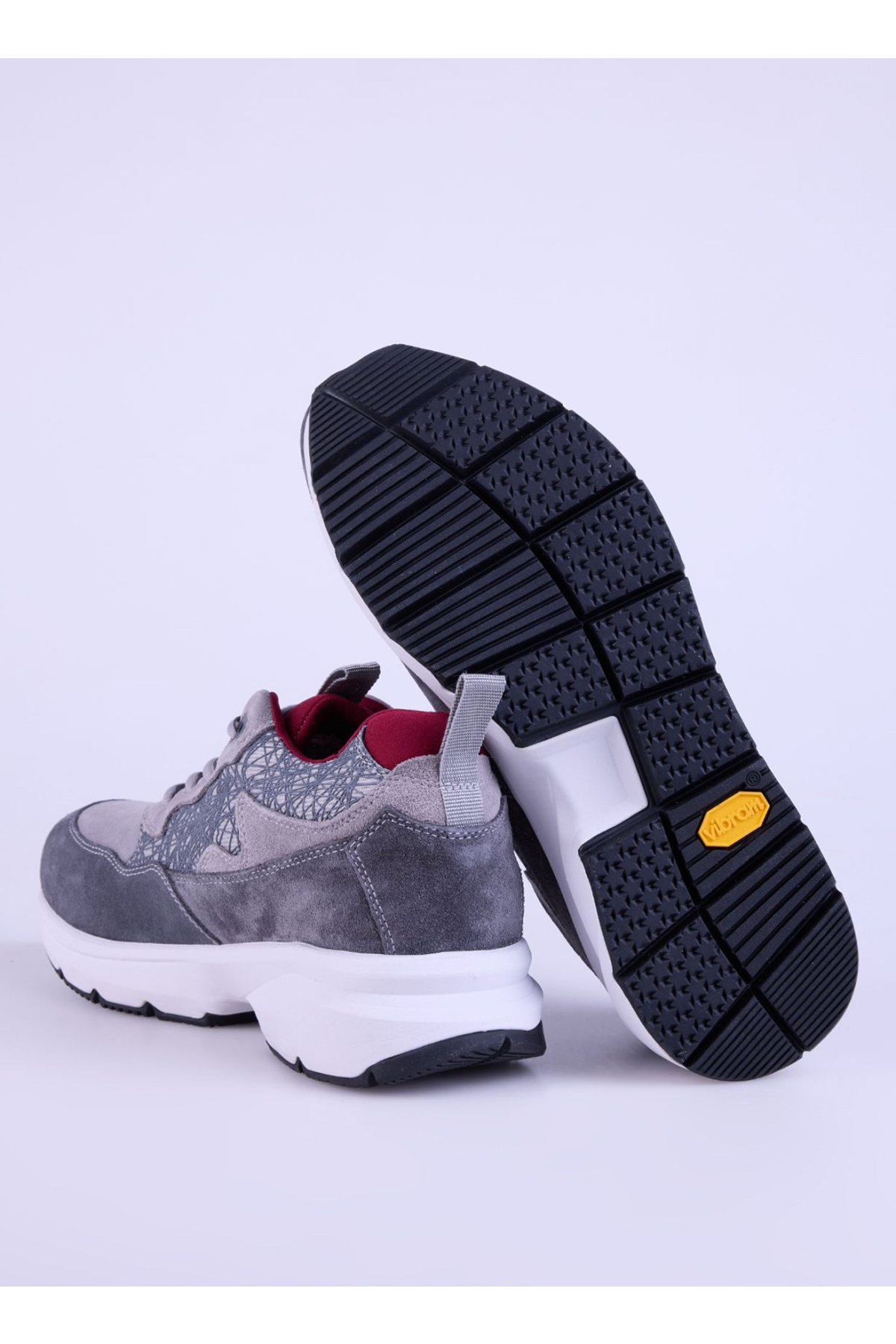 Gri Erkek Sneaker VARANASI-KURTIS - Görsel 4