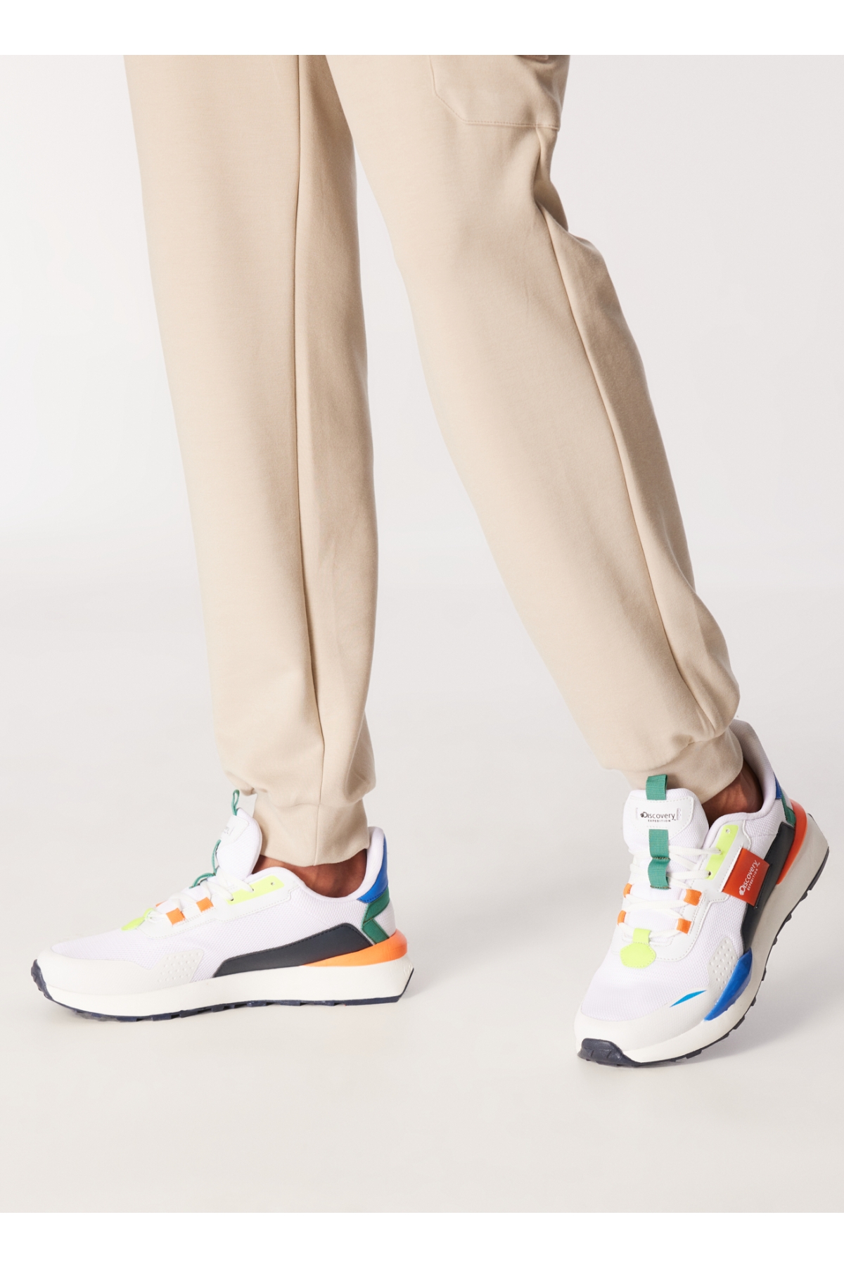 Beyaz Erkek Sneaker TRAN - Görsel 2