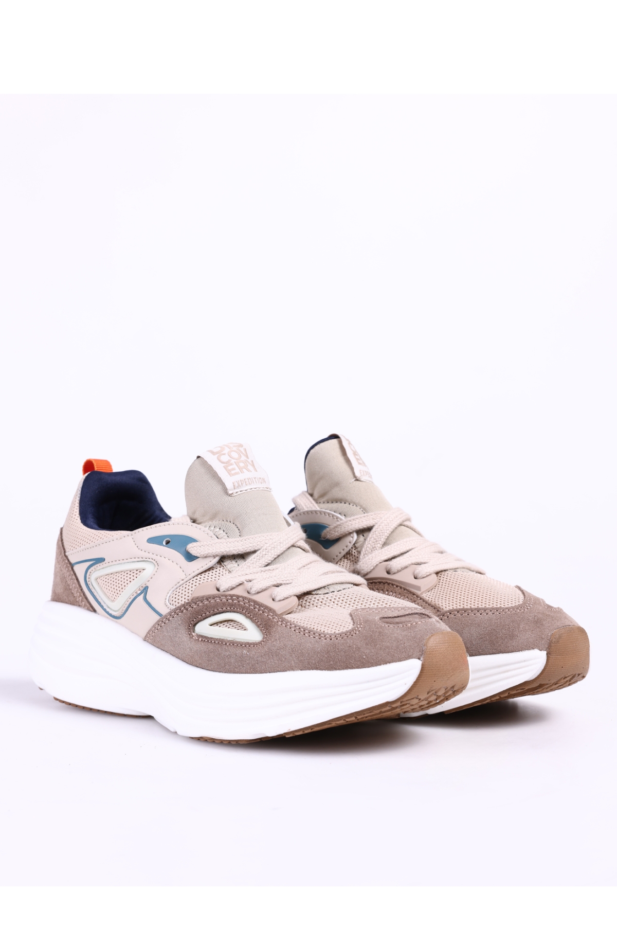 Bej Erkek Sneaker GLAD - Görsel 6