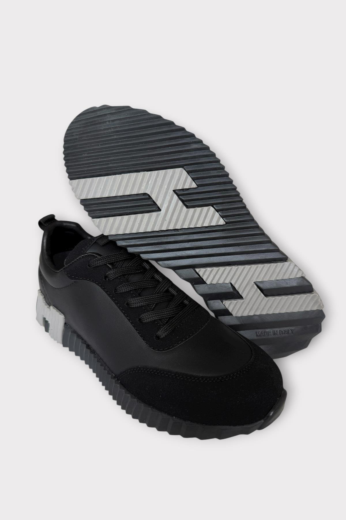 Erkek Günlük Sneaker Ayakkabı SİYAH - Görsel 7