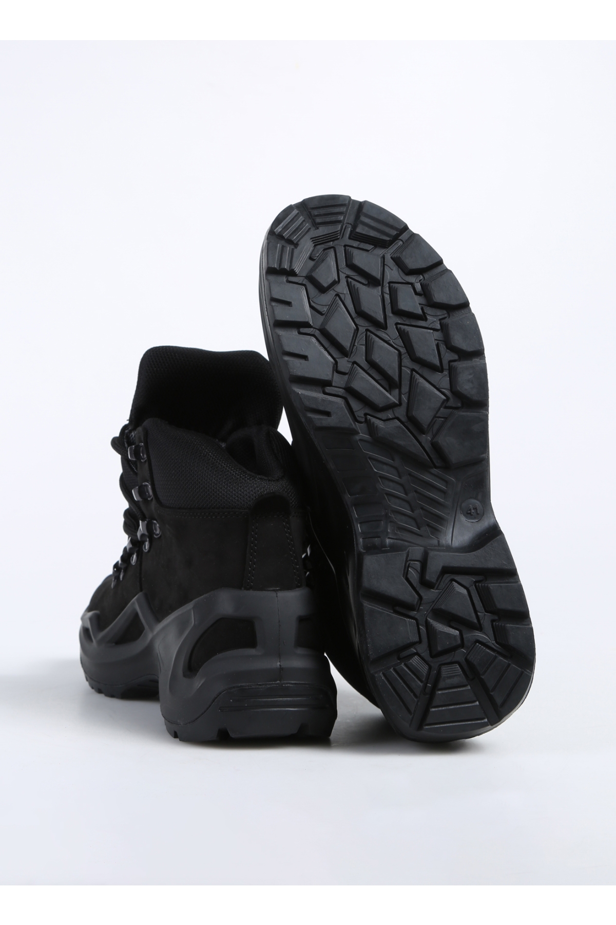 Deri Siyah Erkek Outdoor Bot MORE-VIOLET - Görsel 5