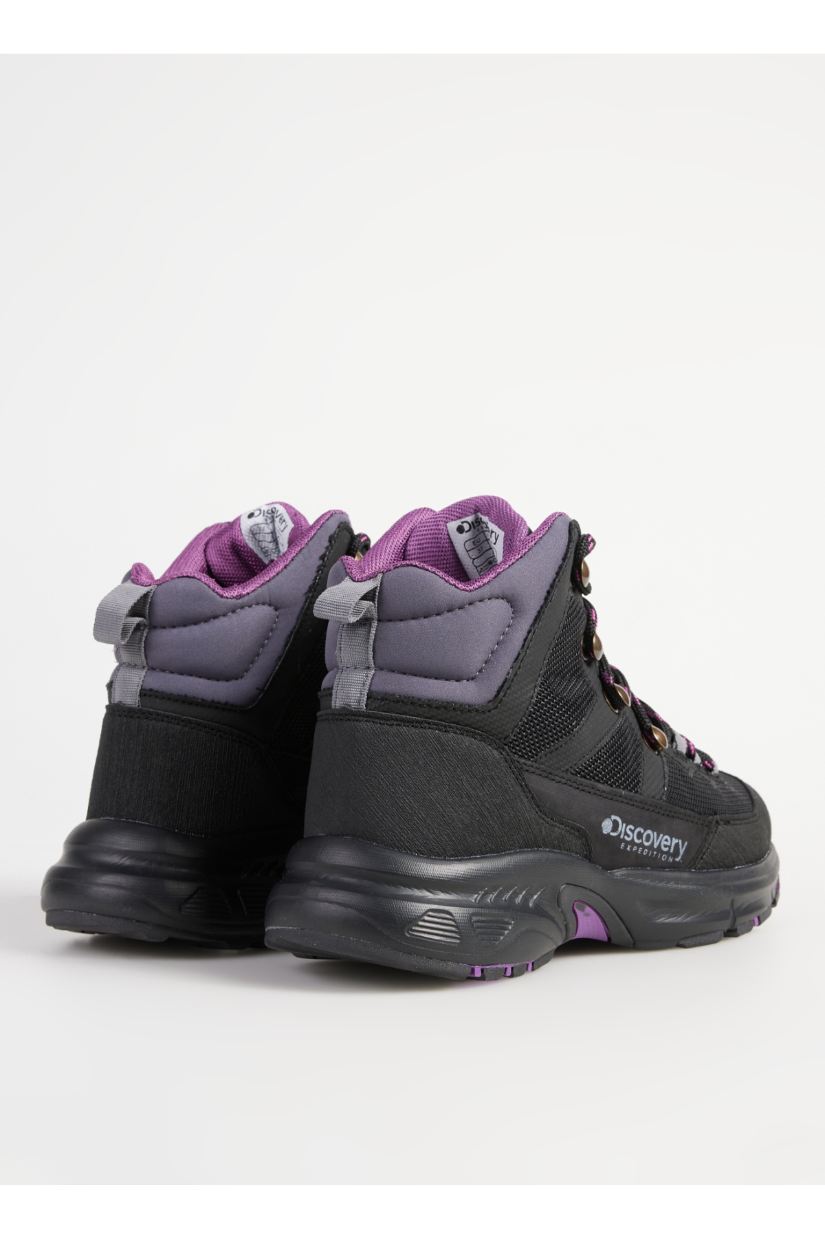 Siyah - Mor Kadın Outdoor Bot D-AMERY - Görsel 4