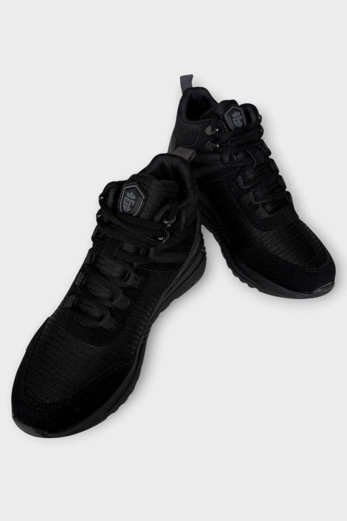 Suya Karşı Daynaklı Denye Kumaş Kadın Outdoor Bot SİYAH - Görsel 5