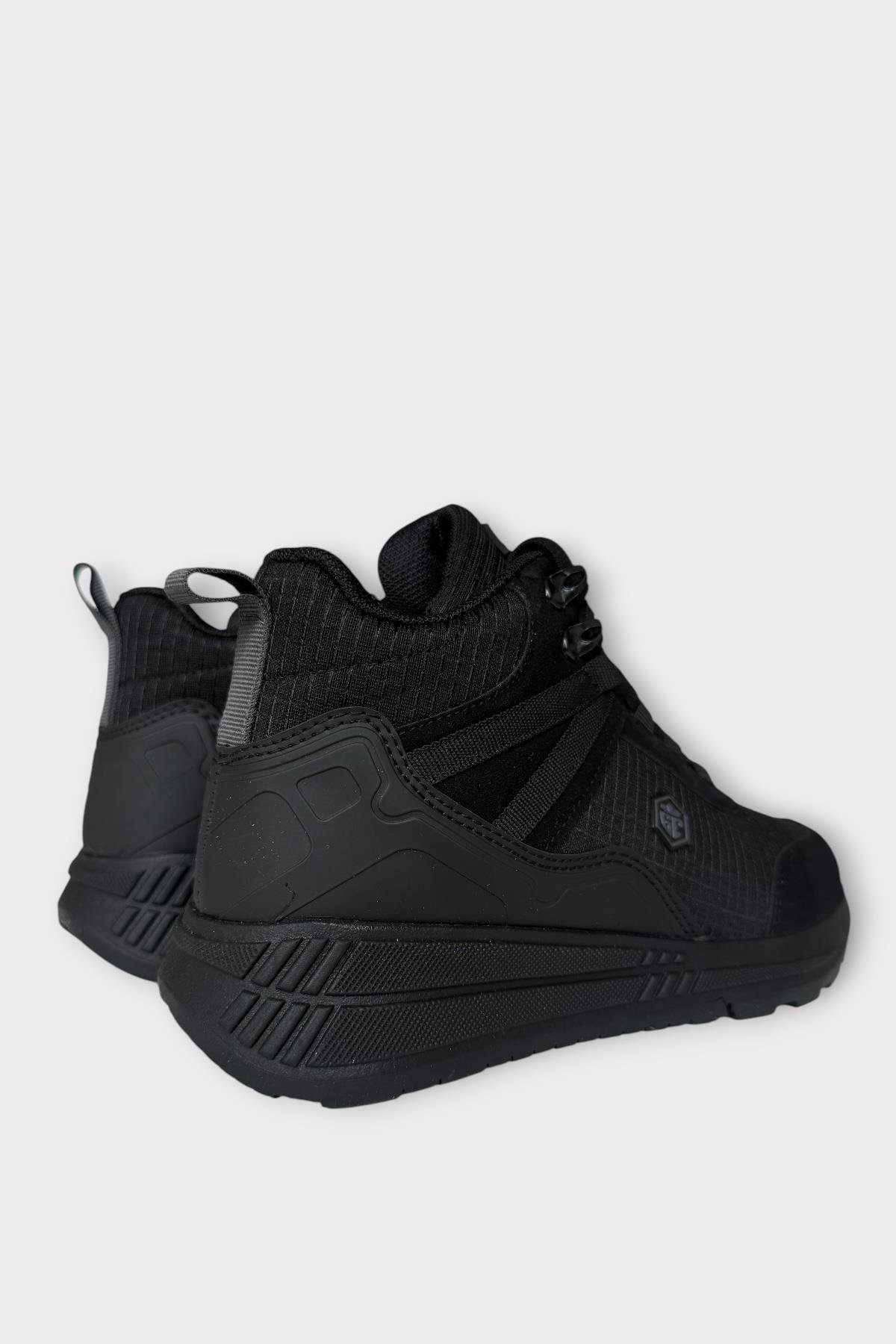 Suya Karşı Daynaklı Denye Kumaş Kadın Outdoor Bot SİYAH - Görsel 6