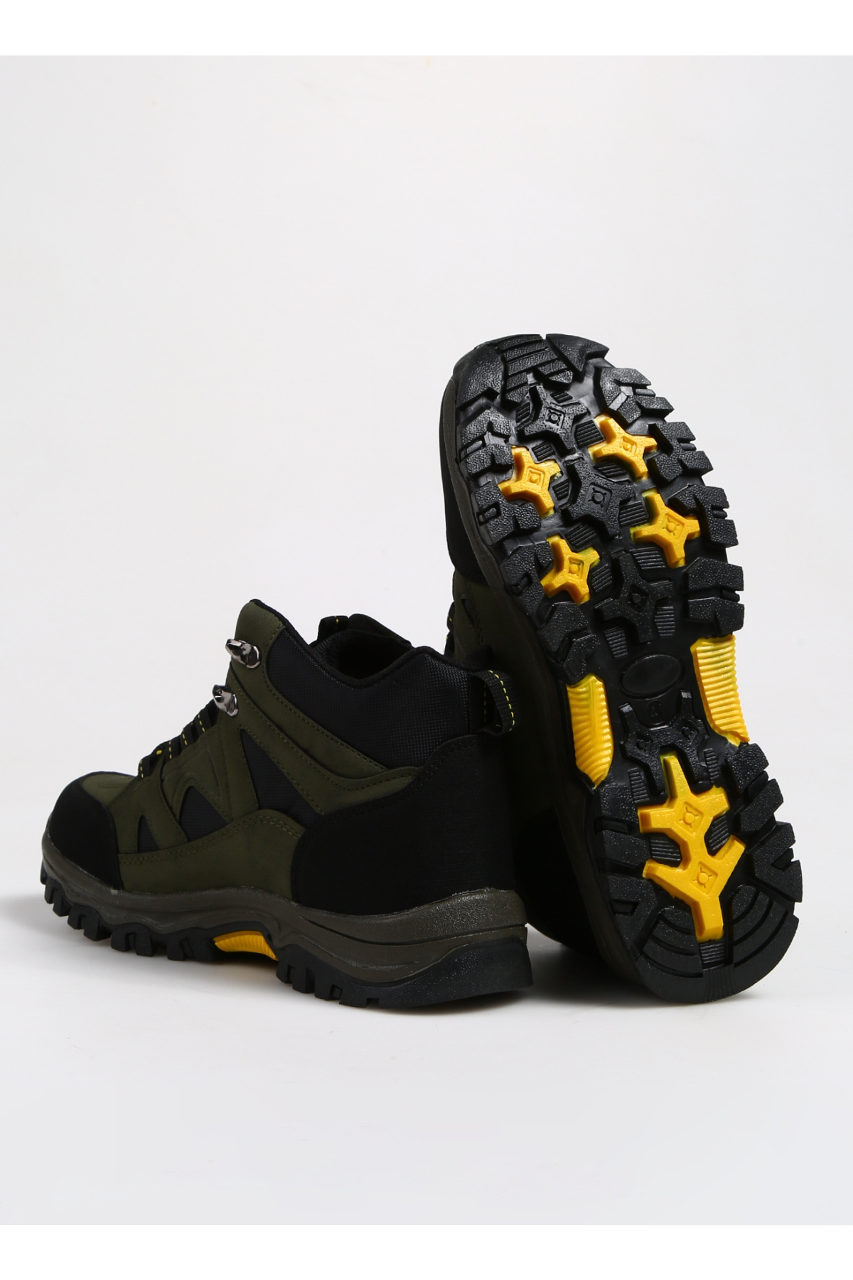 Haki-Siyah Erkek Outdoor Bot GRECO NEW - Görsel 4