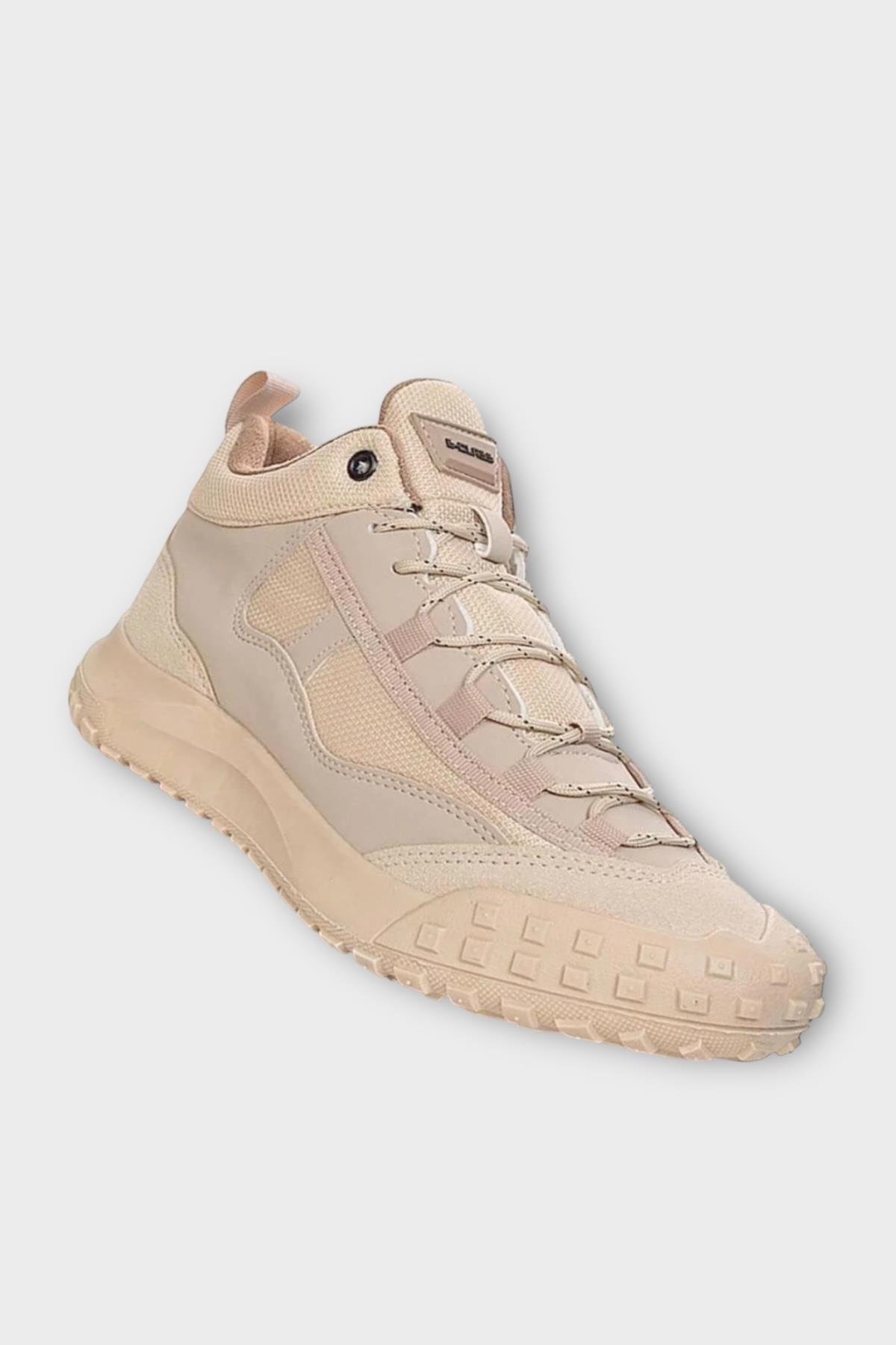 Deri Görünümlü Erkek Trekking &amp; Outdoor Bot Ayakkabı BEJ - Görsel 8