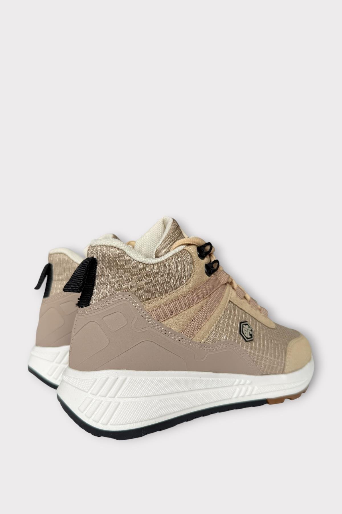 Suya Karşı Daynaklı Denye Kumaş Kadın Outdoor Bot BEJ - Görsel 6