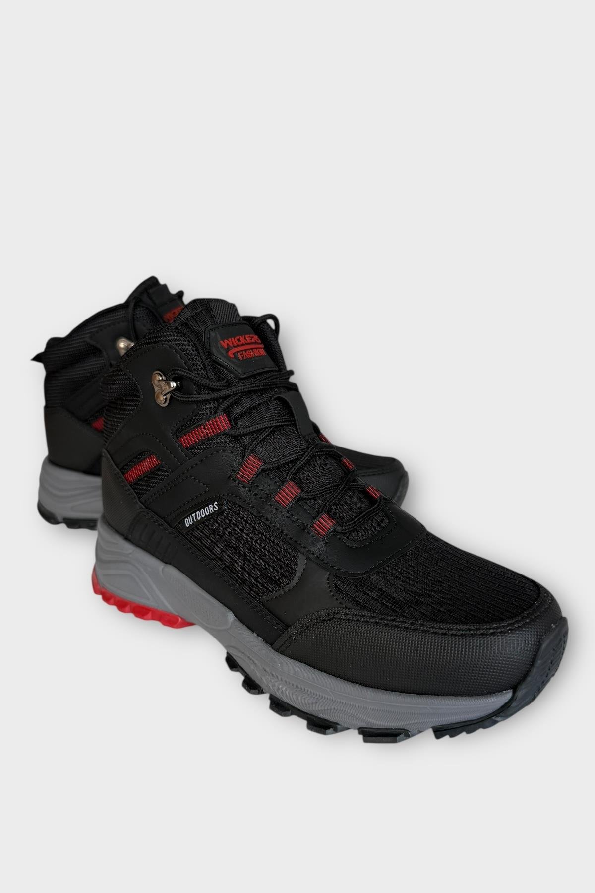 Erkek Su İtici Soğuk Geçirmez Outdoor Trekking Bot SİYAH - Görsel 3