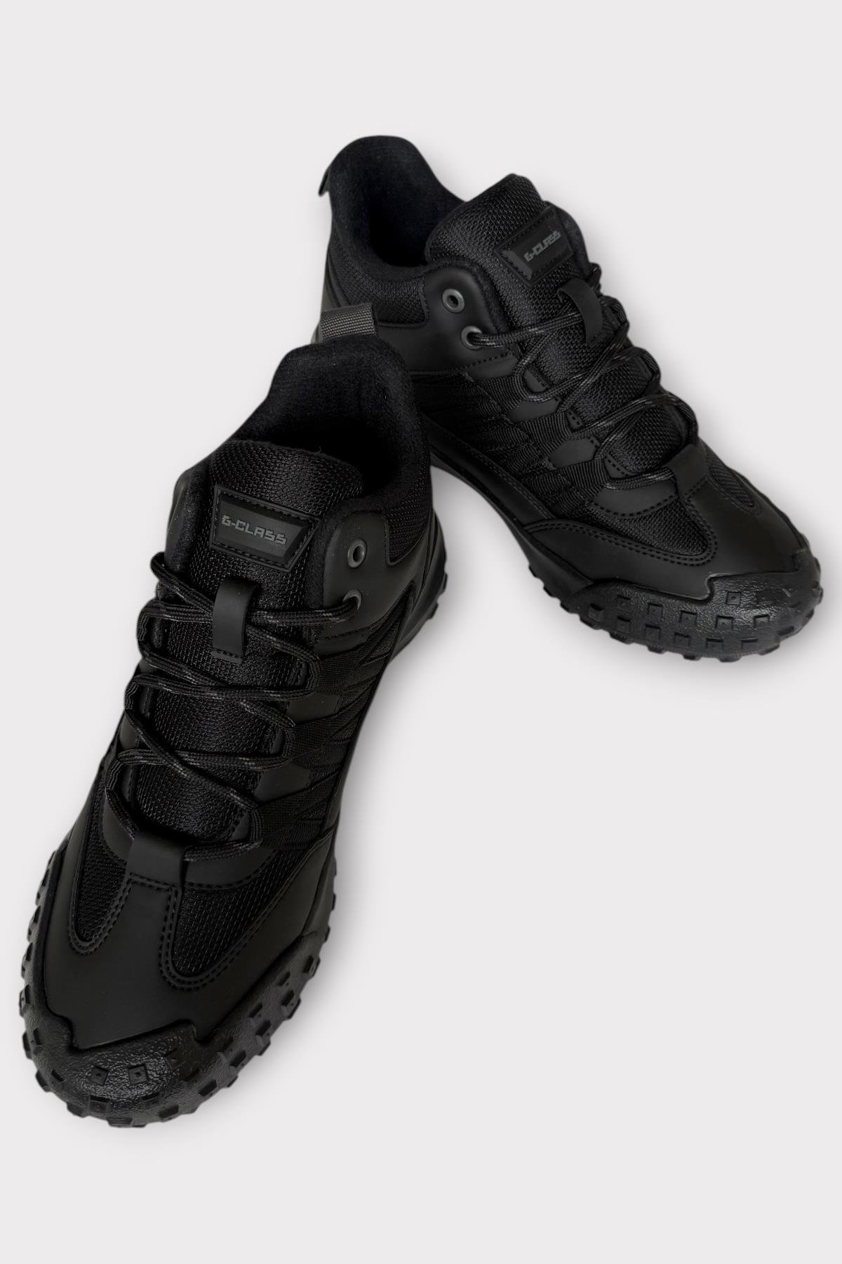 Su ve Soğuğa Dayanıklı Erkek Trekking Outdoor Bot SİYAH - Görsel 7