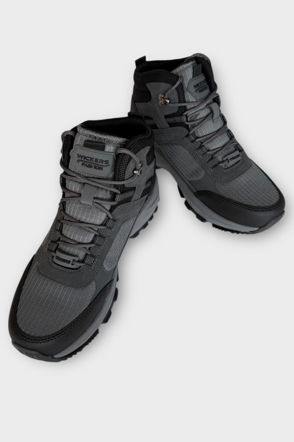 Erkek Su İtici Soğuk Geçirmez Outdoor Trekking Bot FÜME - Görsel 4