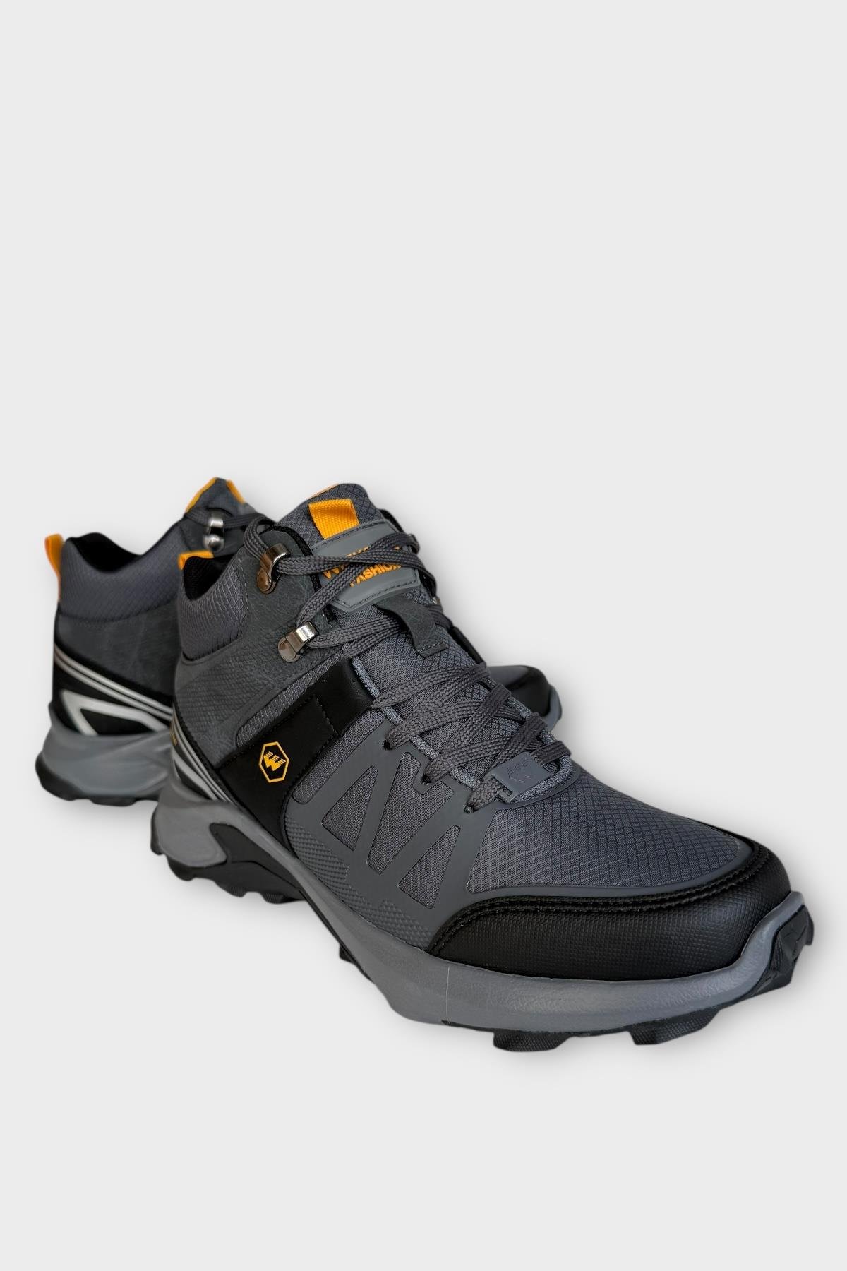 Erkek Su İtici Soğuk Geçirmez Outdoor Trekking Bot FÜME - Görsel 3