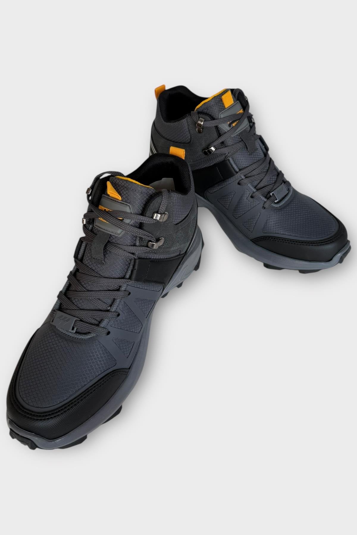 Erkek Su İtici Soğuk Geçirmez Outdoor Trekking Bot FÜME - Görsel 4