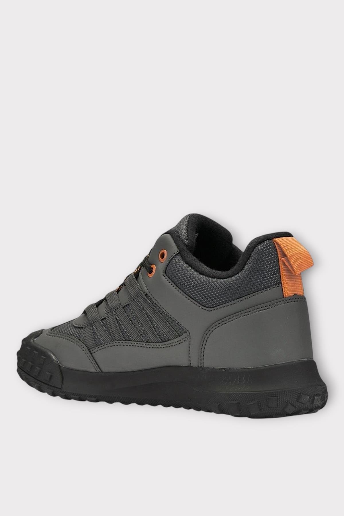 Su ve Soğuğa Dayanıklı Erkek Trekking Outdoor Bot FÜME - TURUNCU - Görsel 4