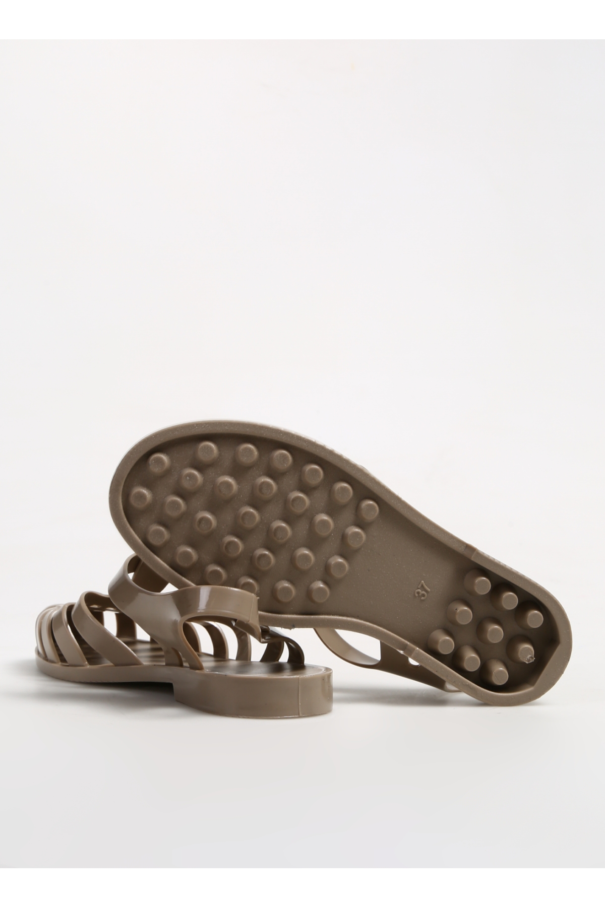 Bej Kadın Plaj Terliği KALKEN NEW - Görsel 6
