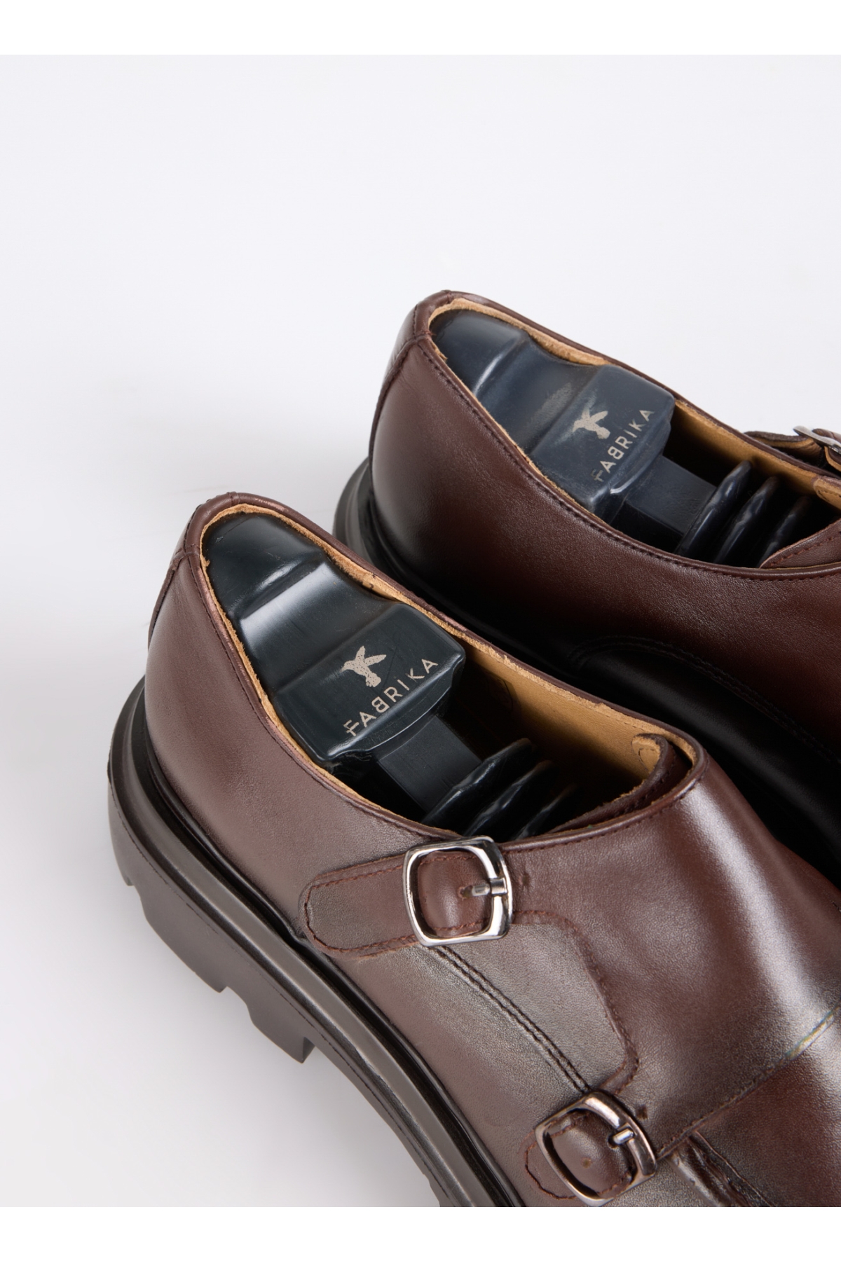 Kahve Erkek Deri Klasik Ayakkabı WOLF-BRADY - Görsel 5