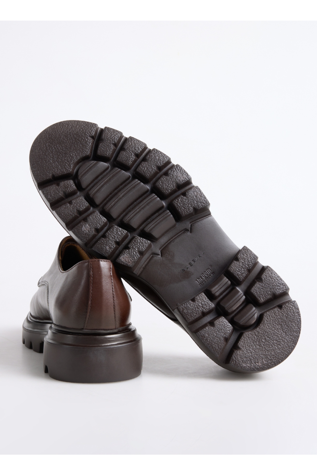 Kahve Erkek Deri Klasik Ayakkabı WOLF-BRADY - Görsel 7