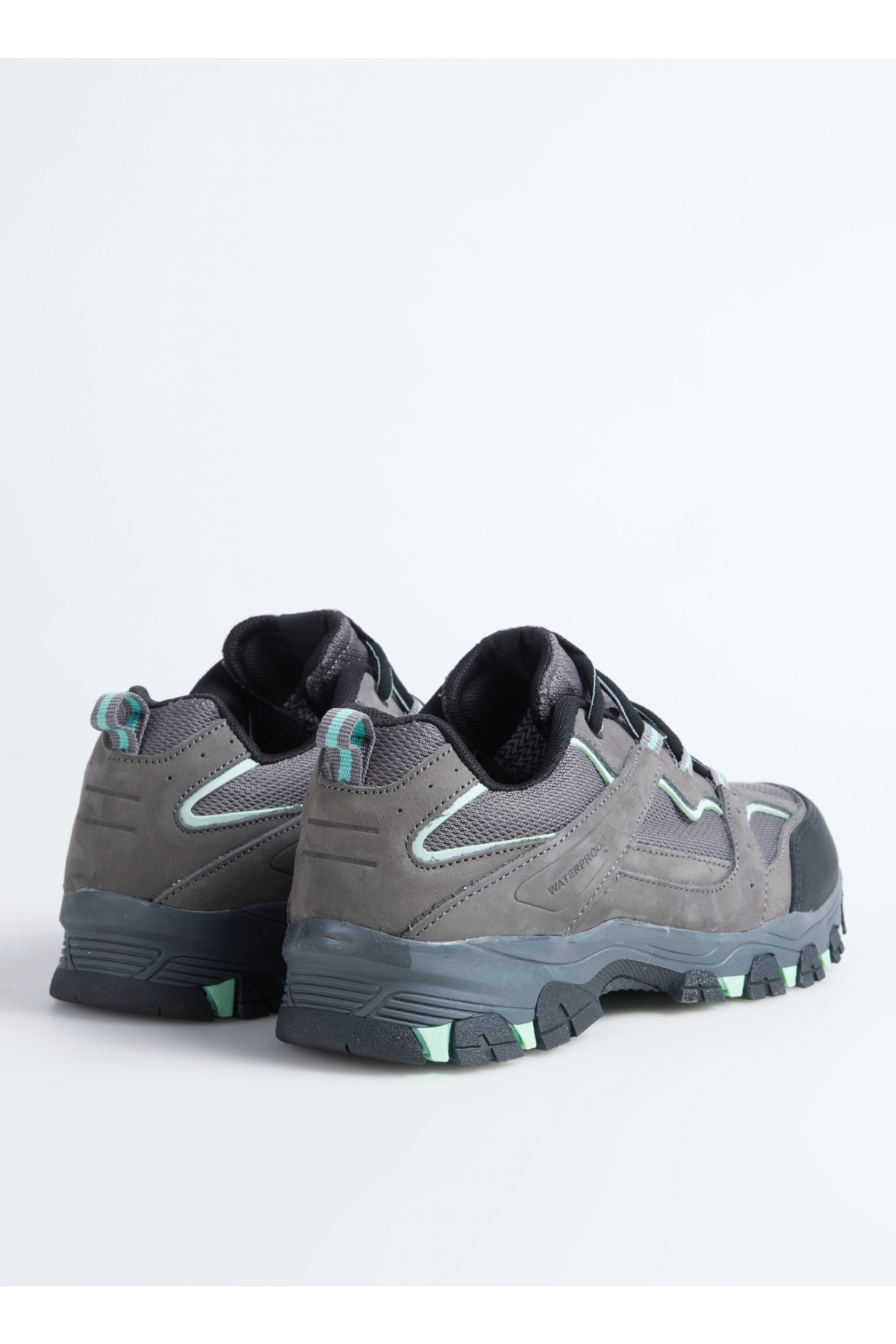 Deri - Tekstil Antrasit Kadın Outdoor Ayakkabısı ARISTA - Görsel 4