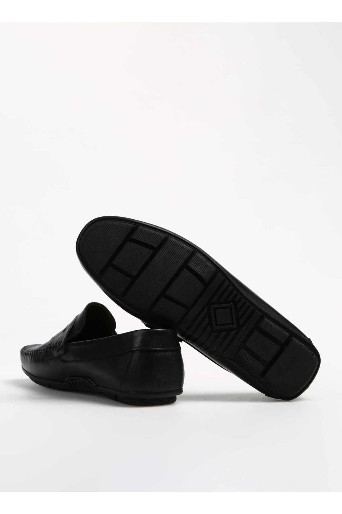 Siyah Erkek Deri Günlük Ayakkabı GERVA - Görsel 5